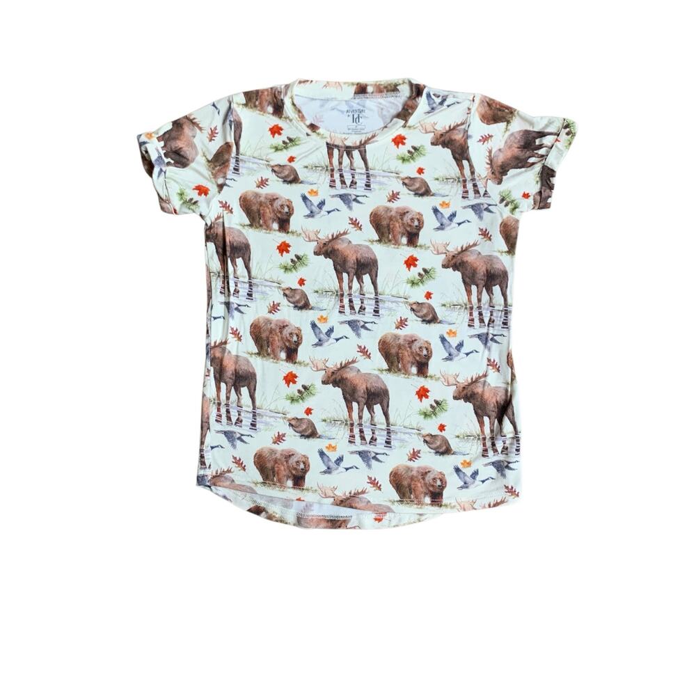 Adventure by HC Bamboo Wildlife Tee #1
